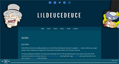 Desktop Screenshot of lildeucedeuce.com